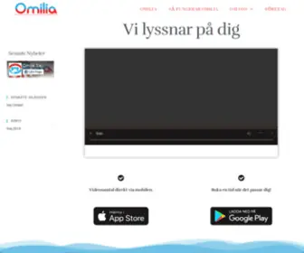 Omilia.se(Vi lyssnar på dig) Screenshot