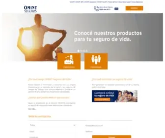 Omintseguros.com.ar(Omint vida) Screenshot