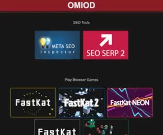 Omiod.com(Web Seo VideoGames Art) Screenshot