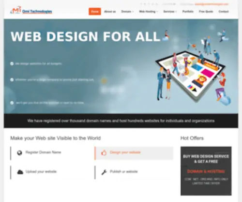 Omitechnologies.com(OMI TECHNOLOGIES) Screenshot