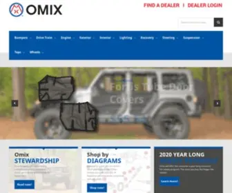 Omix-ADA.com Screenshot
