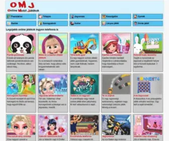 OMJ.hu(Online játékok ingyen) Screenshot