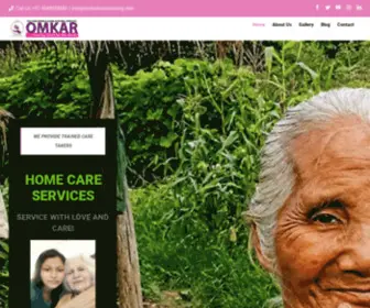 Omkarhomenursing.com(Omkar Home Nursing) Screenshot