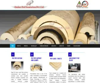 Omkarpufinsulation.com(Insulation Materials) Screenshot