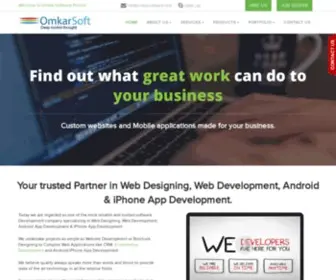 Omkarsoft.com(Best Web Designing Company in Bangalore) Screenshot
