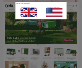 Omlet.co.uk(Remarkable pet products designed to bring you closer) Screenshot