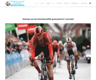 OmloopVanhethoutland.be(UCI 1.1 Omloop van het Houtland Middelkerke) Screenshot