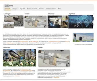 Omlor-GMBH.de(Übersicht) Screenshot