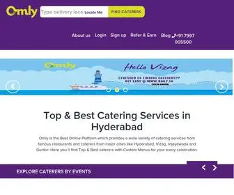 Omly.in(Top & Best Catering Services in Hyderabad) Screenshot