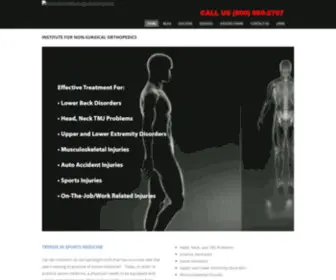 Ommdoc.com(An outpatient center specializing in Osteopathic Manipulative Medicine) Screenshot