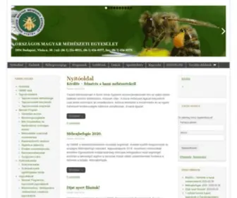 Omme.hu(Országos Magyar Méhészeti Egyesület) Screenshot