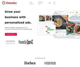 Omneky.com(Personalized Design) Screenshot