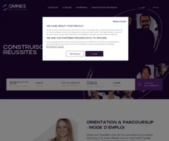 Omneseducation.com(Construisons vos réussites) Screenshot