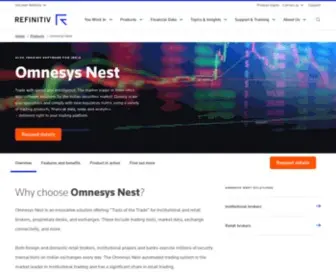 Omnesysindia.com(Omnesys Nest) Screenshot