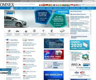Omnex.com(Quality and Integrated Management System Implementation Coaching) Screenshot