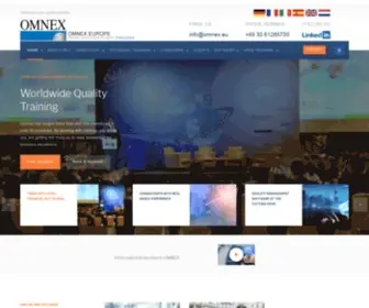 Omnex.eu(Omnex Europe) Screenshot
