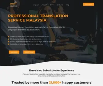 Omni-Translation.com(PROFESSIONAL TRANSLATION SERVICE MALAYSIA) Screenshot