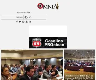 Omnia.com.mx(Periodico) Screenshot