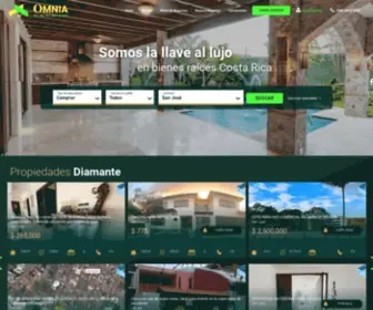 Omnia.cr(Buy and sell real estate) Screenshot