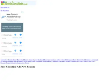 Omniaclassifieds.co.nz(Classified Ads New Zealand) Screenshot