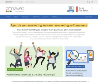 Omniaweb.it(Consulenza marketing e trasformazione digitale) Screenshot