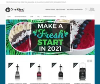 Omniblenders.com(Omni Smoothie Blender) Screenshot