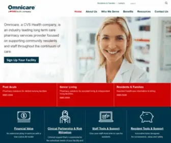 Omnicare.com(Long Term Care Pharmacy) Screenshot