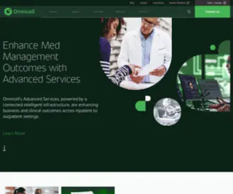 Omnicell.com(Innovative Medication Management & Pharmacy Solutions) Screenshot