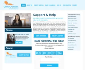 Omnicharities.org(Omni Charities) Screenshot