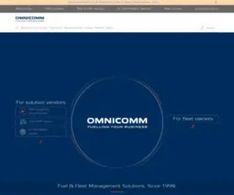Omnicomm-World.com(Fuel and fleet management solutions since 1998) Screenshot