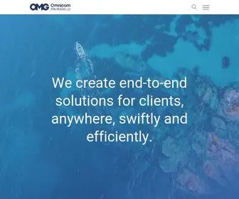 Omnicommediagroup.com(Omnicom Media Group) Screenshot