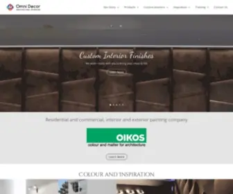 Omnidecor.ca(Omni Decor) Screenshot