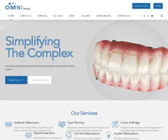 Omnidental.com.au(Omni Dental Laboratory) Screenshot