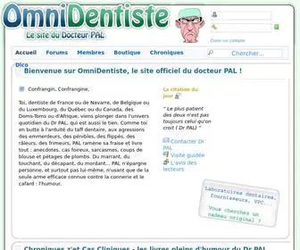 Omnidentiste.com(Docteur PAL omnidentiste) Screenshot