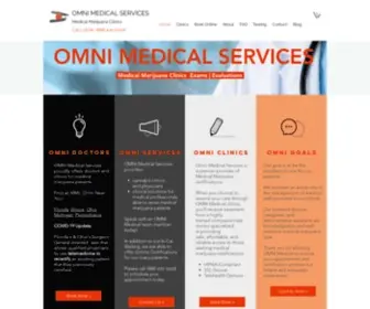 Omnidoctors.com(OMNI Medical Services) Screenshot