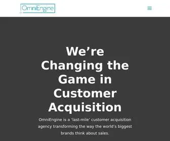 Omniengine.com(Changing the Game in Customer Acquisition) Screenshot