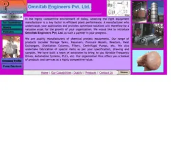 Omnifabengineers.in(Omnifab Engineers Pvt Ltd) Screenshot