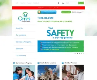 Omnifamilyhealth.org(Omni Family Health) Screenshot