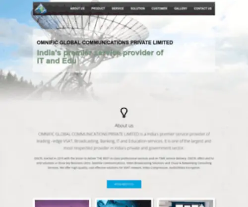 OmnificGlobal.com(Support) Screenshot