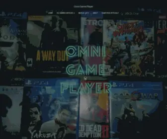 Omnigameplayer.com(Omni Game Player Blog) Screenshot