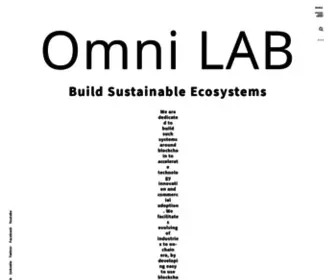 Omnilab.online(Build sustainable ecosystems) Screenshot