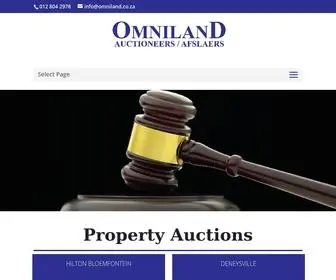 Omniland.co.za(Property On Auction) Screenshot