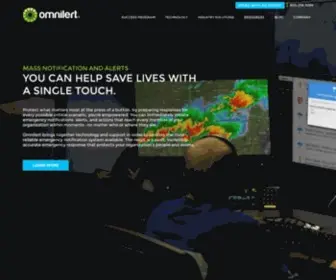 Omnilert.com(Emergency Notification & Alert Systems) Screenshot