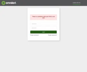 Omnilert.net(Emergency Notification & Alert Systems) Screenshot