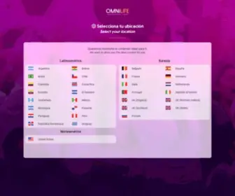 Omnilife.com(Productos) Screenshot
