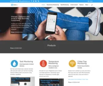 Omnim2M.com(Cellular M2M Solutions for Your Business) Screenshot