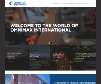 Omnimax.com(OmniMax International) Screenshot