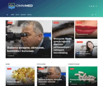 Omnimed.com.pl(Informacje ze świata medycyny) Screenshot