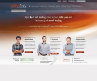 Omninet.co.nz(Web hosting) Screenshot