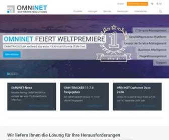 Omninet.de(OMNITRACKER) Screenshot